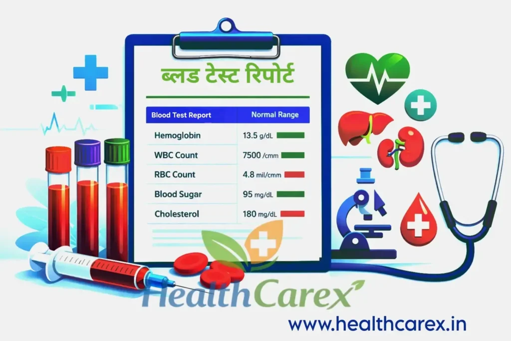 Blood Test Report क्या होती है? रिपोर्ट कैसे पढ़ें – पूरी जानकारी