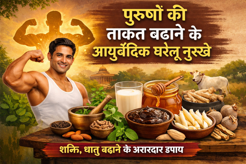 पुरुषों के लिए ताकत बढ़ाने के उपाय