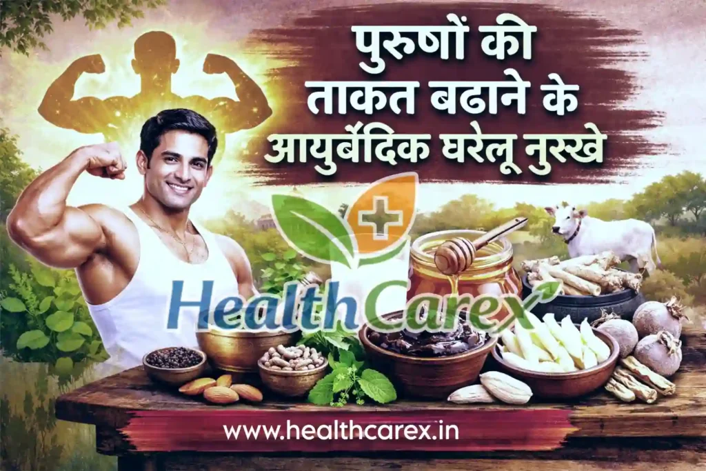 पुरुषों के लिए ताकत बढ़ाने के उपाय – प्राकृतिक और आयुर्वेदिक समाधान