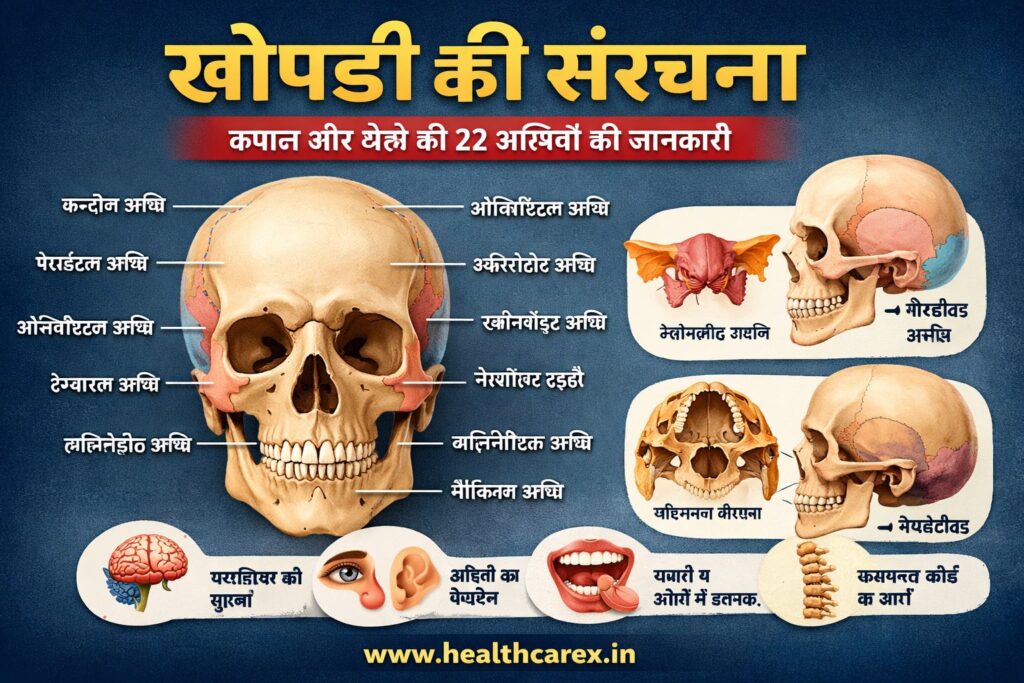 Anatomy of the human skull
