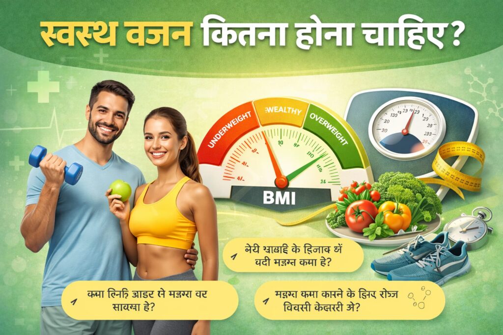 स्वस्थ वजन कितना होना चाहिए