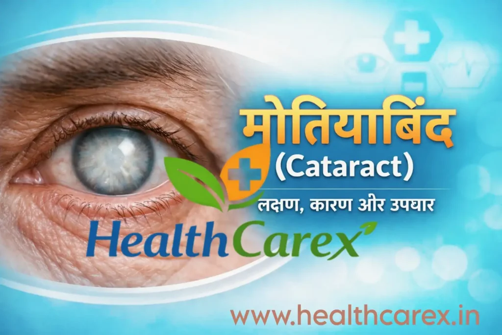 मोतियाबिंद (Cataract): कारण, लक्षण, प्रकार और उपचार