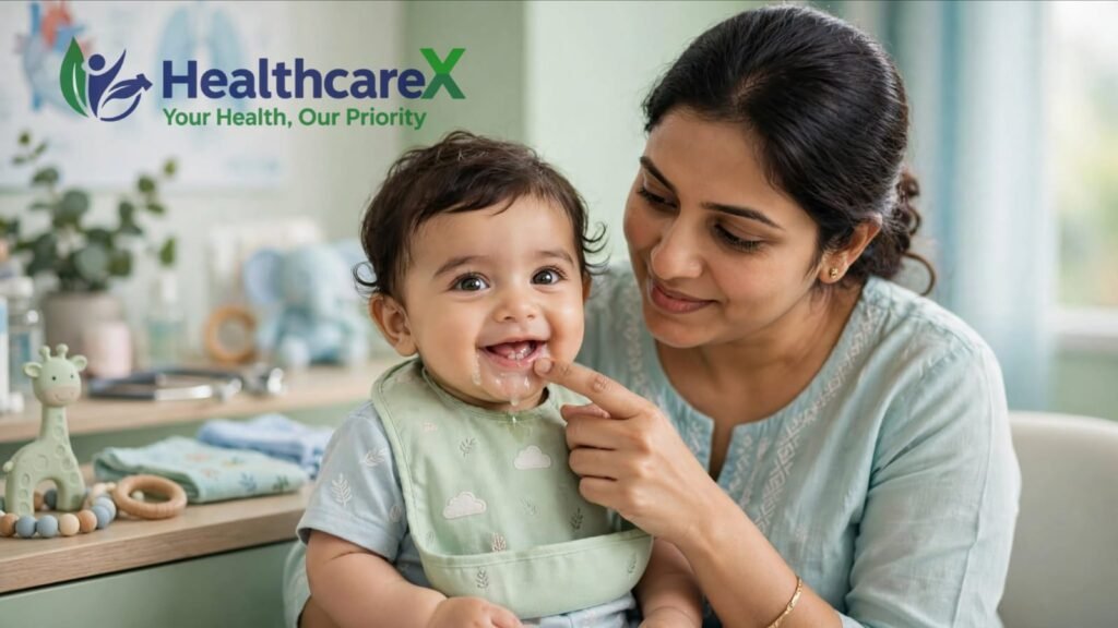 Teething in Babies: दांत निकलने के लक्षण, दर्द और देखभाल